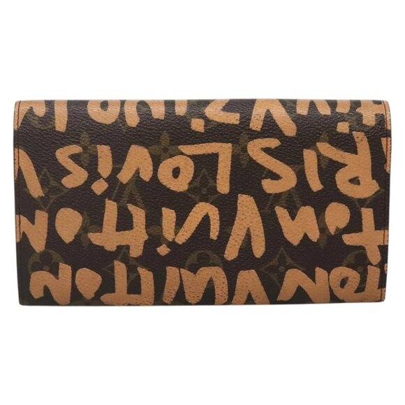 LOUIS VUITTON Graffiti Porte Monnaie Credit Wallet Orange M92190 LV Auth 140515 - Picture 2 of 15